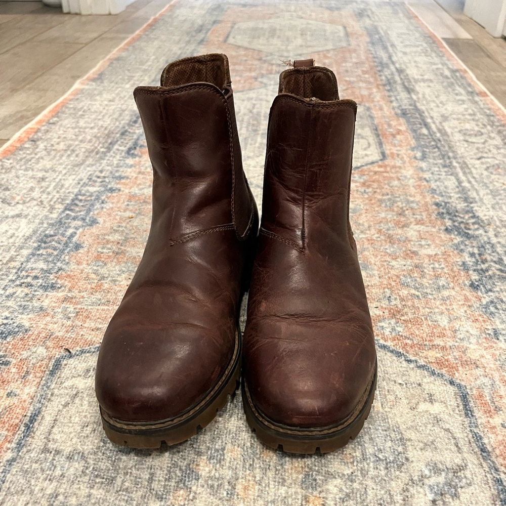 Eastland Dark Brown Ankle Booties - Picture 2 of 6
